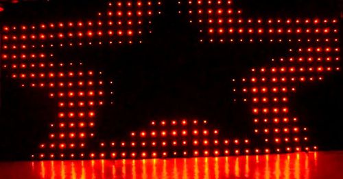 LED Video curtain 3x4m - 20 Pitch (Used) - JSFrance LED Video curtain 3x4m - 20 Pitch (Used) - JSFrance