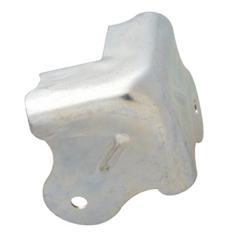 5 Pièces En Plastique Blanc Angle Droit Corner Brace Coin Support