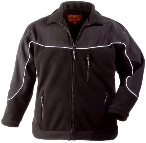 Coverguard 3000 Micropolaire Jacket Black AUTAN customizable Size