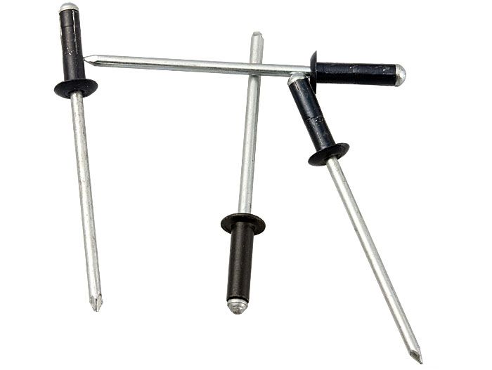 MARTIN Pop rivet aluminium tige acier 3.2x10 Noir pour lyre MARTIN