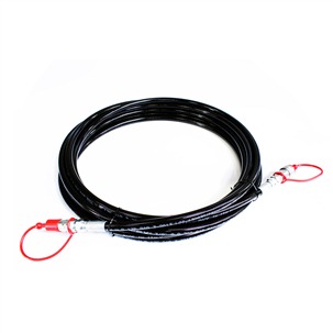 Velcro Noir 1 M Câble Flexible Tuyau d30-45mm Câble Canal tissus Tuyau