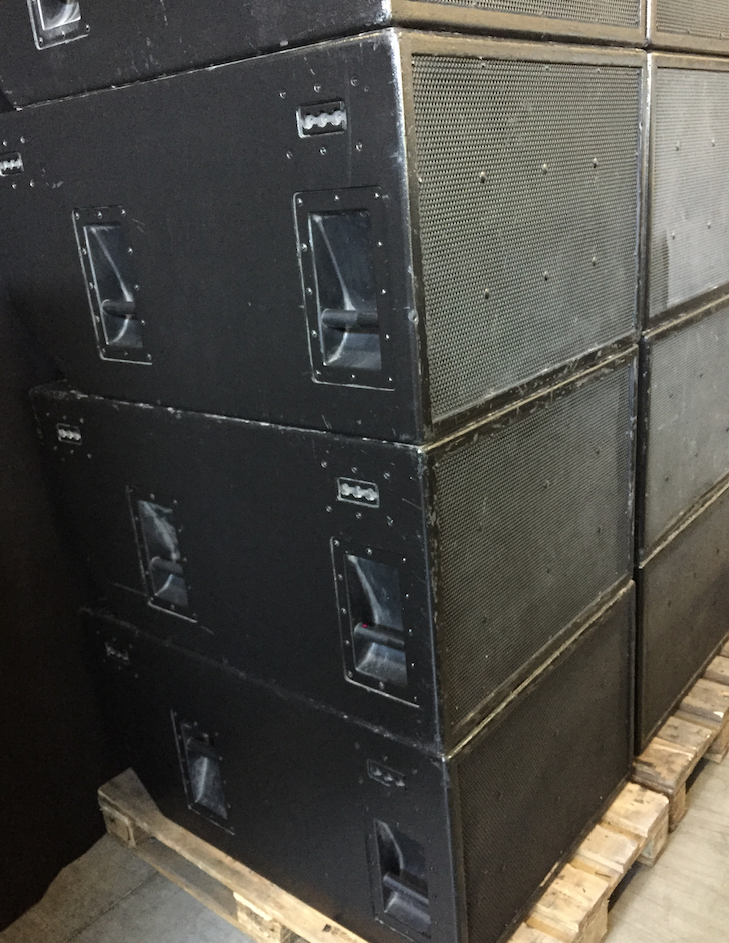 EAW Caisson de basse 2x18" SB1000E 2x 700W 8 Ohms (Occasion) JSFrance