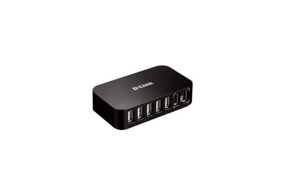 D-LINK - Hub USB 2.0 amplifié - 7 ports (Neuf) D-LINK - Hub USB 2.0 amplifié - 7 ports (Neuf)