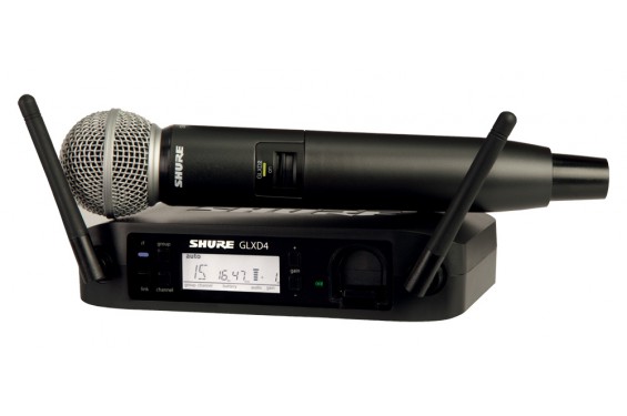 SHURE - Pack sans fil - série GLXD - émetteur GLXD2 avec capsule SM58 + Récepteur GLXD4 (Neuf) (copie) SHURE - Pack sans fil - série GLXD - émetteur GLXD2 avec capsule SM58 + Récepteur GLXD4 (Neuf) (copie)