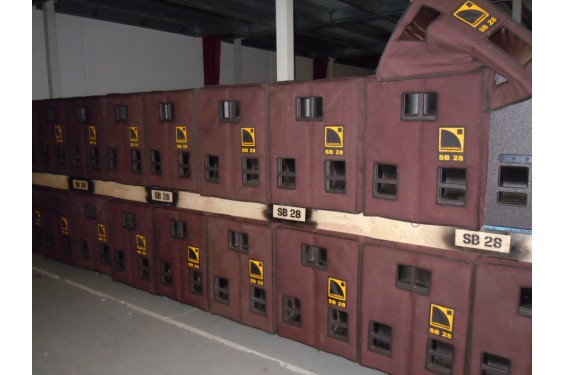 L-ACOUSTICS - Housse de protection pour 3 x SB28 (Occasion) L-ACOUSTICS - Housse de protection pour 3 x SB28 (Occasion)