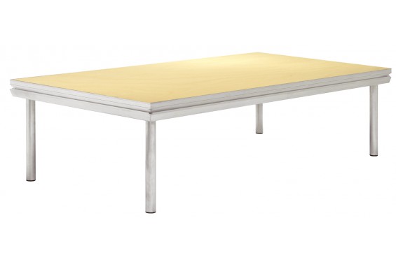 PROLYTE - Praticable rectangulaire - Utilisation intérieure - 2x1m - Bois Naturel - Pieds carré ou rond en option (Occasion) PROLYTE - Praticable rectangulaire - Utilisation intérieure - 2x1m - Bois Naturel - Pieds carré ou rond en option (Occasion)