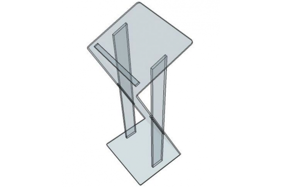 MoveX - Pupitre de conférence en Plexiglass (Neuf) MoveX - Pupitre de conférence en Plexiglass (Neuf)