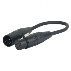 SHOWTEC - DMX Adapter 5 points Male/3 points Female (New)
