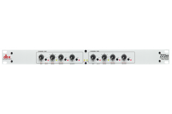 DBX - 223XS - Stereo 2-way/mono 3-way crossover with XLR connectors (New)