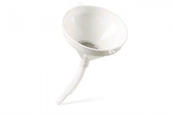 Funnel with filter and removable cord white 260x225mm (New)
