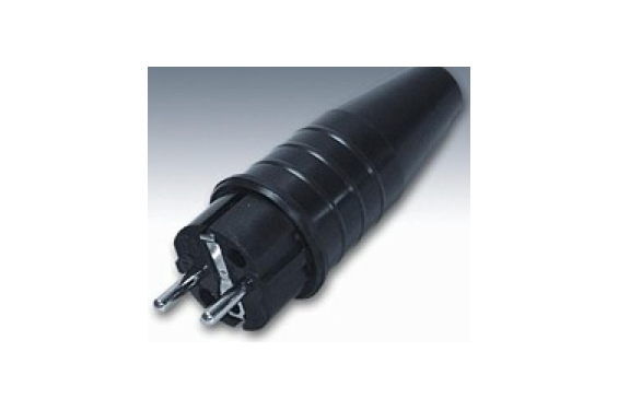 KERAF - Male plug rubber 16A 220V (New)