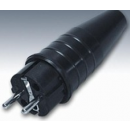 KERAF - Prise mâle en caoutchouc 230V 16A (Neuf)