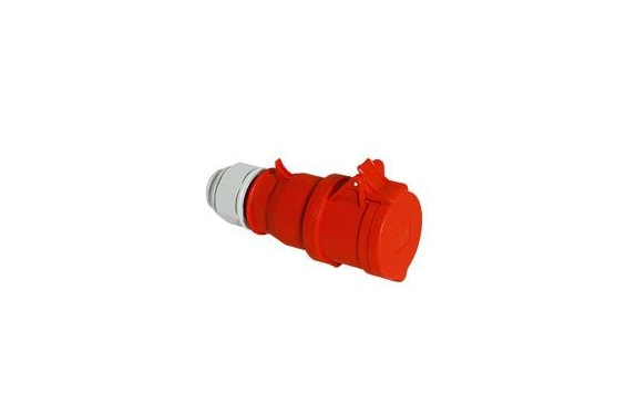 BALS - Prise Femelle rouge CEE 380V - 32A - 5 contacts (Neuf)