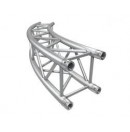 GLOBAL TRUSS - Cercle de 4m de diamètre composé de 4 segments renforcés - 90° (Neuf)