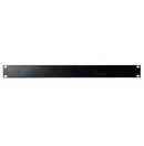 DAP AUDIO - Black blank Sheet metal rack 19 inch 1U (New)