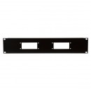 DAP AUDIO - Tôle rack 19" 2U pour 2 multi-connecteurs à 16 broches (Neuf)