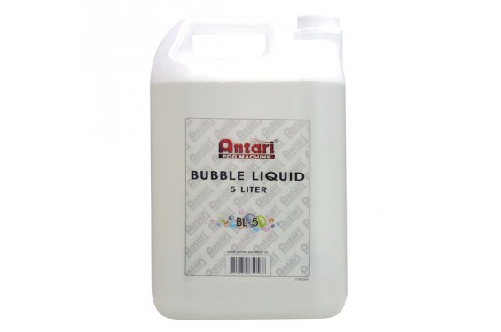 Liquide pour machine à bulle BL-5 - Bidon 5L. (Neuf)