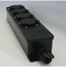 KERAF - Bloc secteur 4 prises, fixation mural et norme IP44 (Neuf)