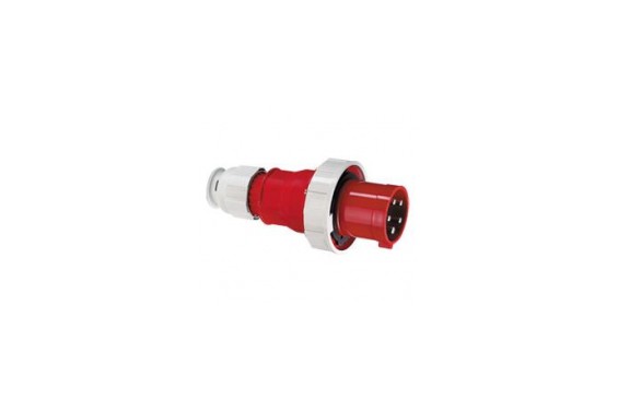 BALS - Prise Mâle rouge CEE 380V - 125A - 5 contacts (Neuf)