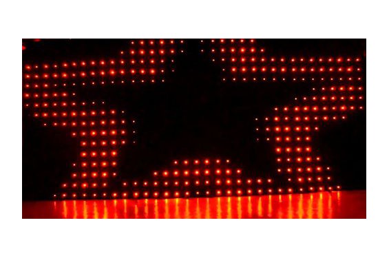 Rideau  &agrave; leds 3x4M - Pitch de 200 mm (Occasion)