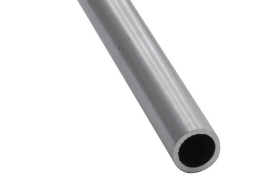 Tube Profil&eacute; rond aluminium diam&egrave;tre 50  - &eacute;paisseur 3 mm - Tube de 6M