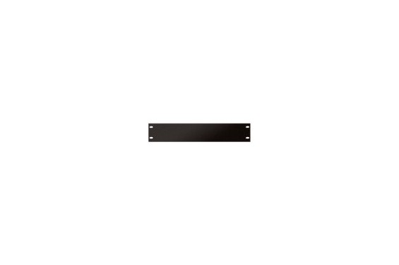 DAP AUDIO - T&ocirc;le rack 19" 2U vierge noir (Neuf)