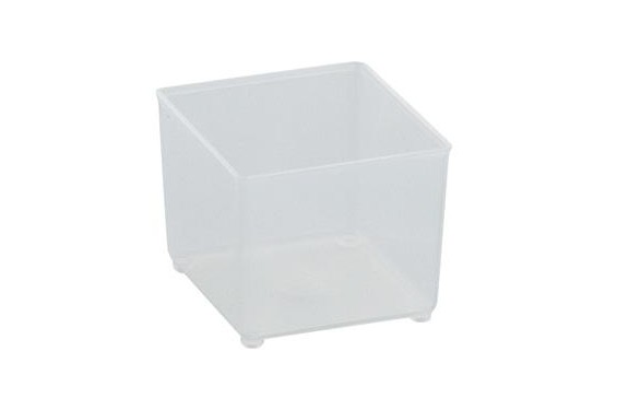 Storage s&eacute;rie 5000 - Godet transparent 76x76x57mm - Vendu par 80 pi&egrave;ces (Neuf)