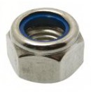 Hex nut self-braking to non-metallic insert DIN 985 Steel class 6 ZN 12mm (New)