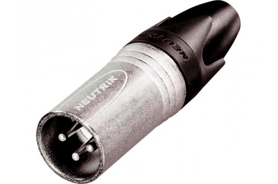 NEUTRIK - Fiche M&acirc;le XLR 3 p&ocirc;les NC3MXX (Neuf)