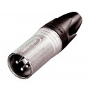 NEUTRIK - Fiche Mâle XLR 3 pôles NC3MXX (Neuf)