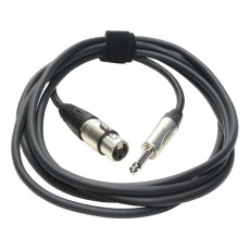 NEUTRIK - Professional cable Mono Jack to XLR Female 3m - RF213 C114 (New)