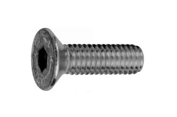 Countersunk head screws with hexagon socket ISO 10642 CLASS STEEL ZN 10.9 10x40 (New)