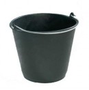 Black Bucket construction 20L - diameter 350mm - Height 310mm (New)
