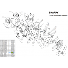 CLAY PAKY - Aimant de position pour SHARPY (Neuf)