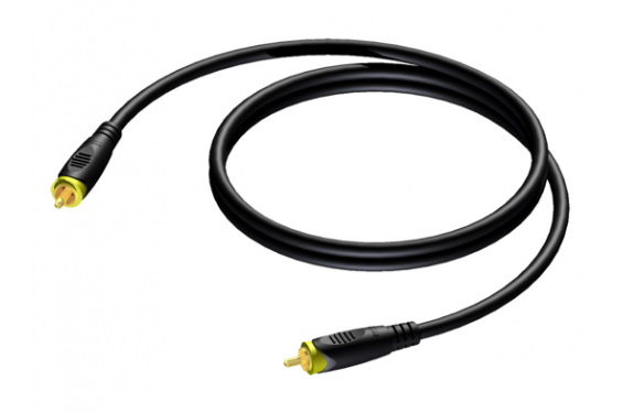 PROCAB - RCA video cable 75 ohms CAV162 - 10 m (New)