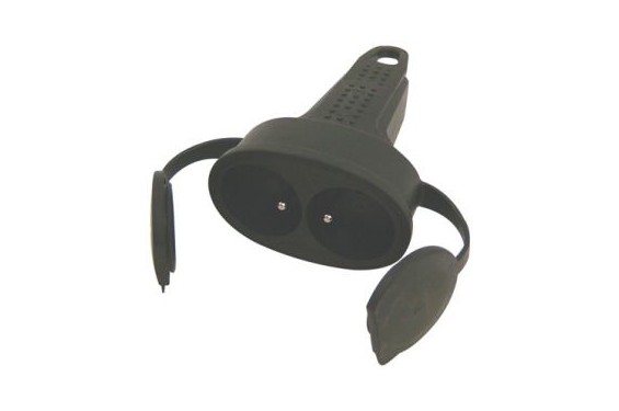 LEGRAND - Prise Double Femelle avec clapets 250V-16A (Neuf)