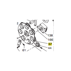 CLAY PAKY - Gobo rotation belt Mini Scan HPE (New)