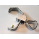 Crochet de fixation en aluminium pour tube de 50 mm - 40 kg (Occasion)