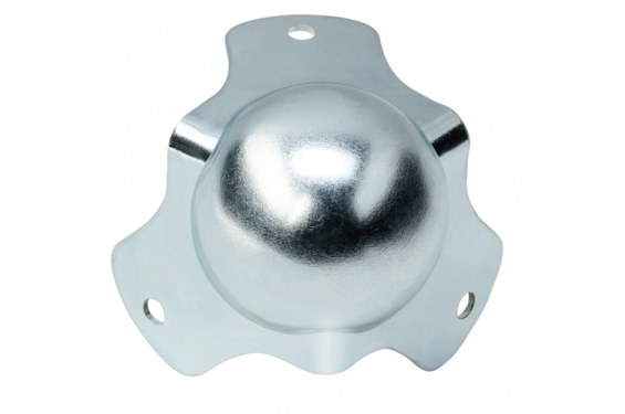 ADAM HALL - Coin Boule médium 3 pattes - Rayon intérieur 5mm pour flight-case (Neuf)
