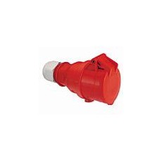 BALS - CEE form 16A 5 pin Socket Female - Red housing (New)