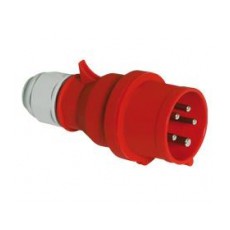 BALS - Prise Mâle rouge CEE 380V - 16A - 5 contacts (Neuf)