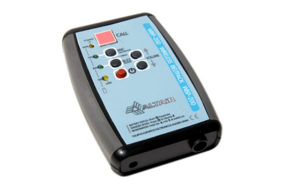 ALTAIR - Poste ceinture intercom HF 1 canal "Technicien" WBP200 - Haute D&eacute;finition  (Neuf)