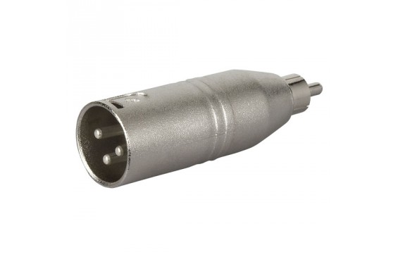 PROCAB - Adaptateur XLR male - RCA M&acirc;le - 3 contacts (Neuf)