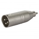 PROCAB - Adaptateur XLR male - RCA Mâle - 3 contacts (Neuf)
