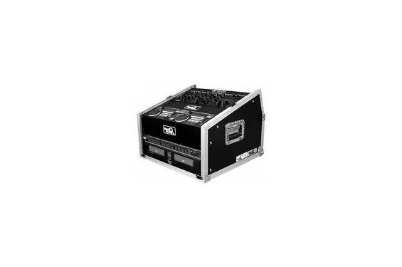 ROAD READY - Flight-case rack 19" pour table de mixage - 4U vertical - 10U en hauteur couvercle souple (Neuf)