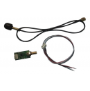 Carte récepteur DMX HF 2.4GH V2 avec antenne wifi boule 0.5dB (Neuf)