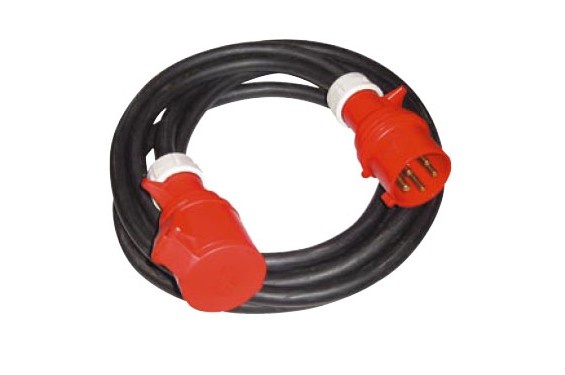 Extension cord 32A tetra - 5m (New)