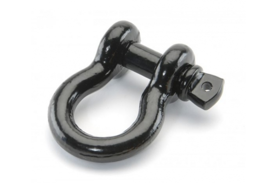 Steel shakle for lyre - 1 Tonne - black (New)