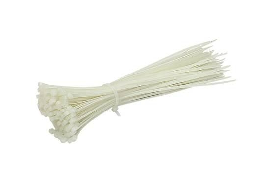 Clamping collars / Colsons made of polyamide - 4,8x368mm white - 100 pieces (New)