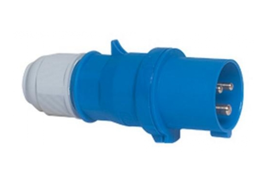 BALS - Prise M&acirc;le Bleu CEE 230V - 16A - 3 contacts (Neuf)